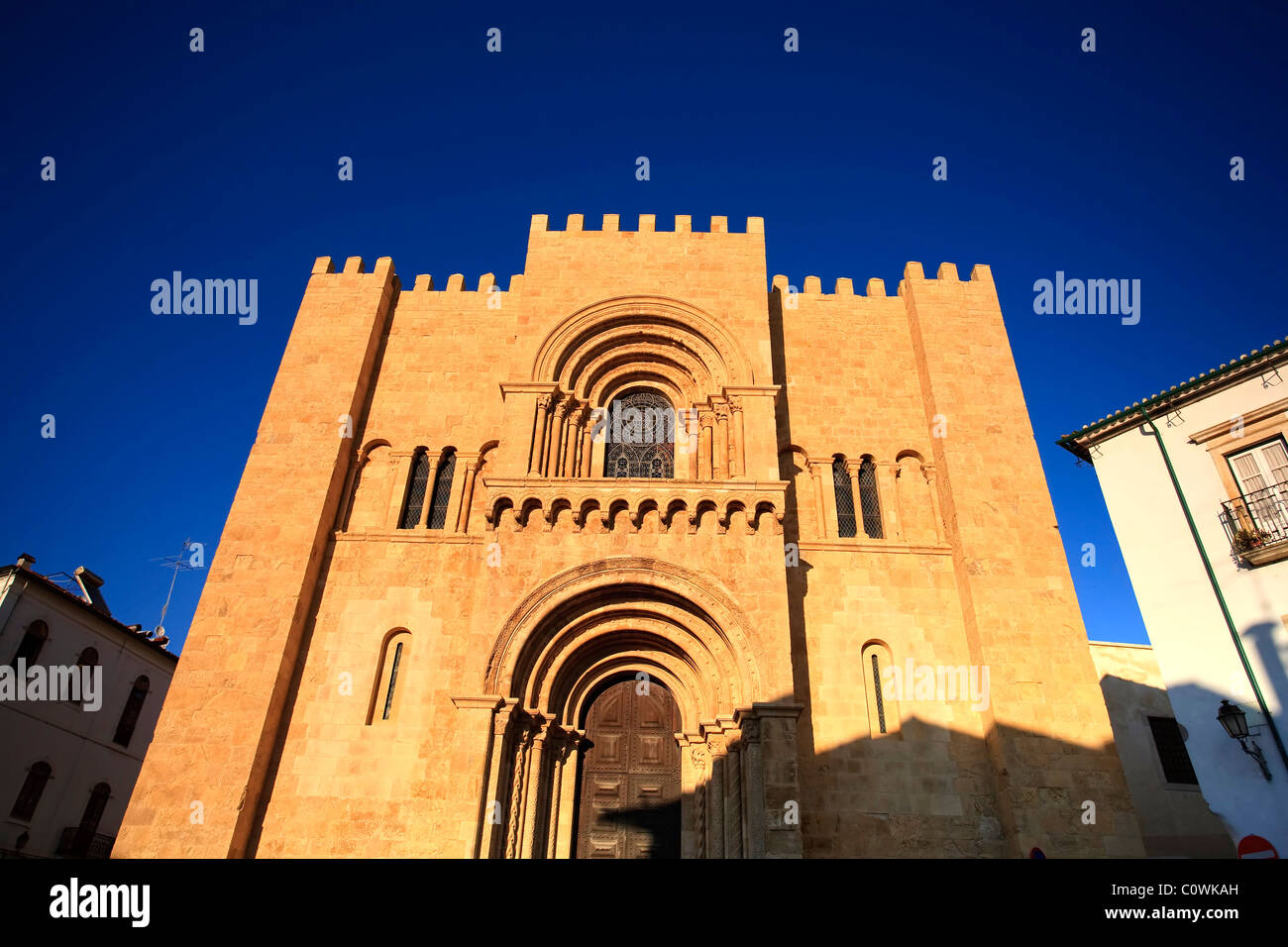 Sé Velha (vecchia cattedrale), Coimbra, Beira Litoral, Portogallo Foto Stock