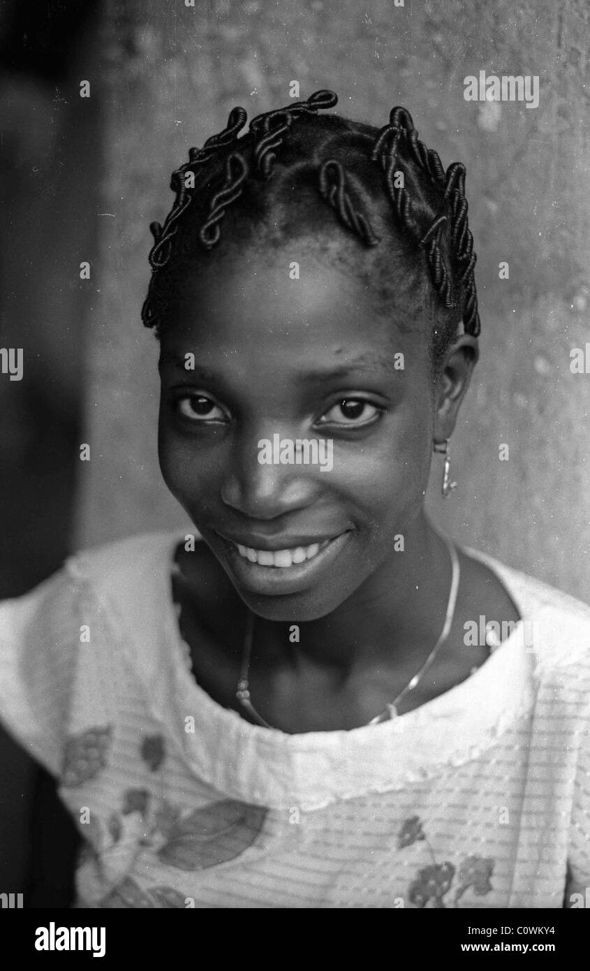 Donna di Yoruba Foto Stock