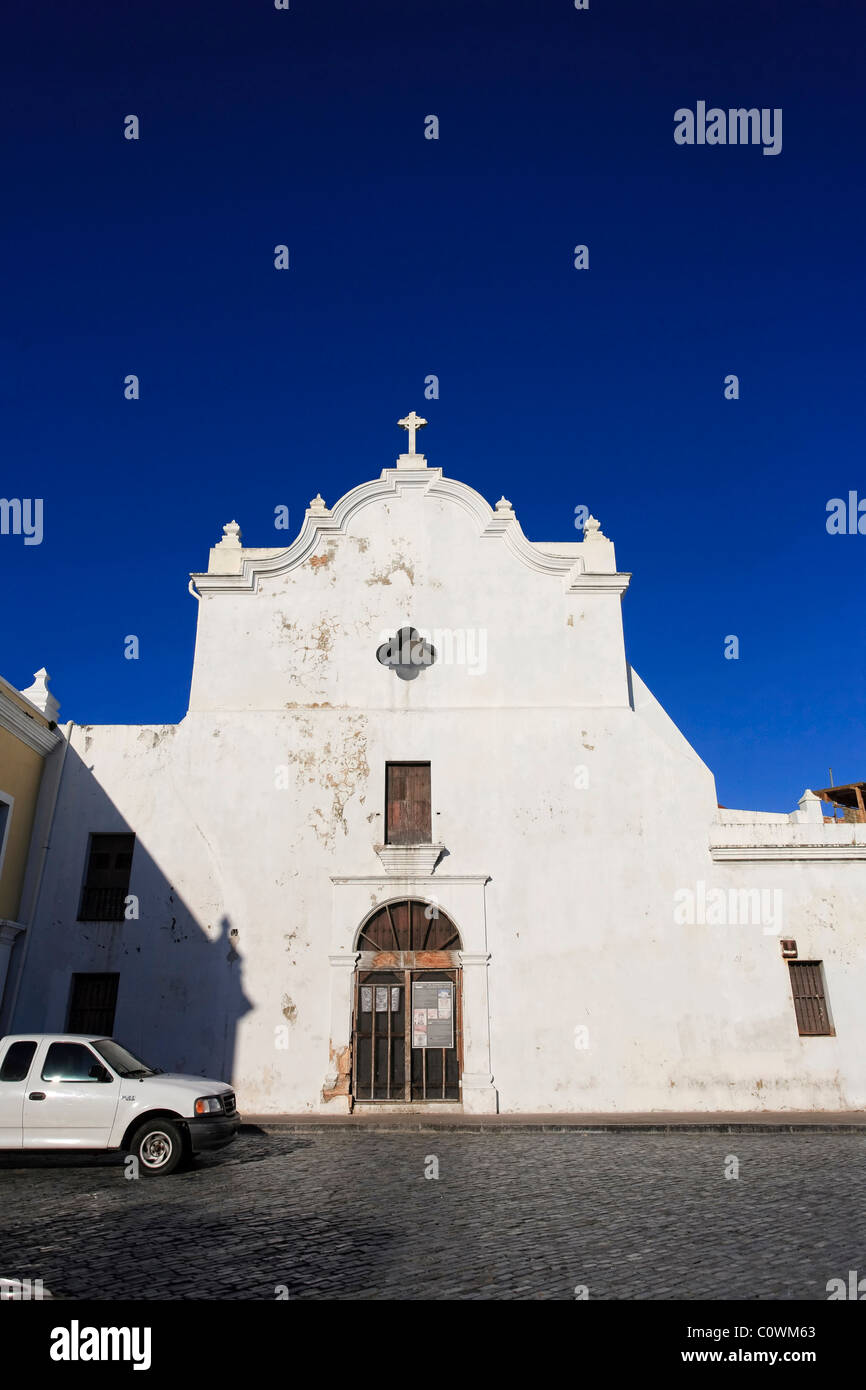 Stati Uniti d'America, Caraibi, Puerto Rico, San Juan, città vecchia, Inglesia de San Jose Foto Stock