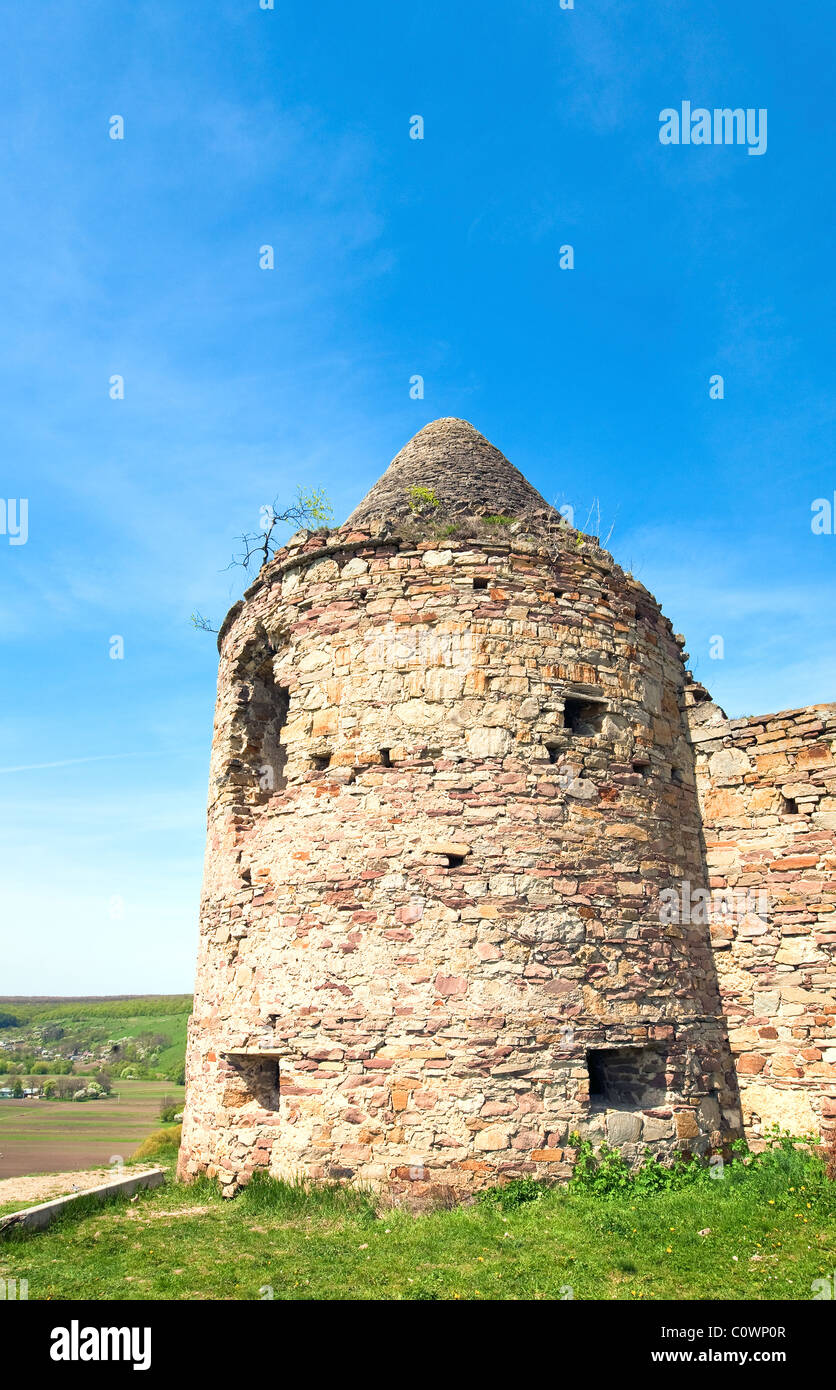 Monastero della trasfigurazione in Pidgora Villadge (Ternopilska oblast, Ucraina). Edificio nel XVII e XVIII secolo Foto Stock
