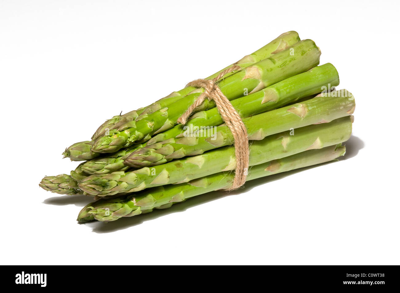 Mazzo di asparagi Foto Stock