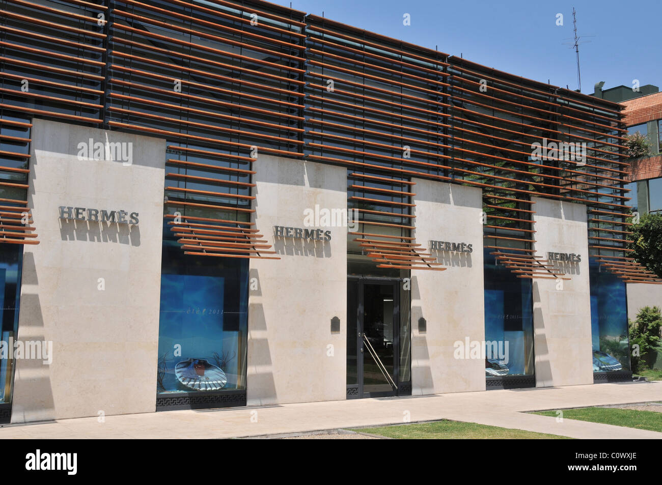 Negozio di lusso Hermès Vitacura Santiago del Cile Foto Stock