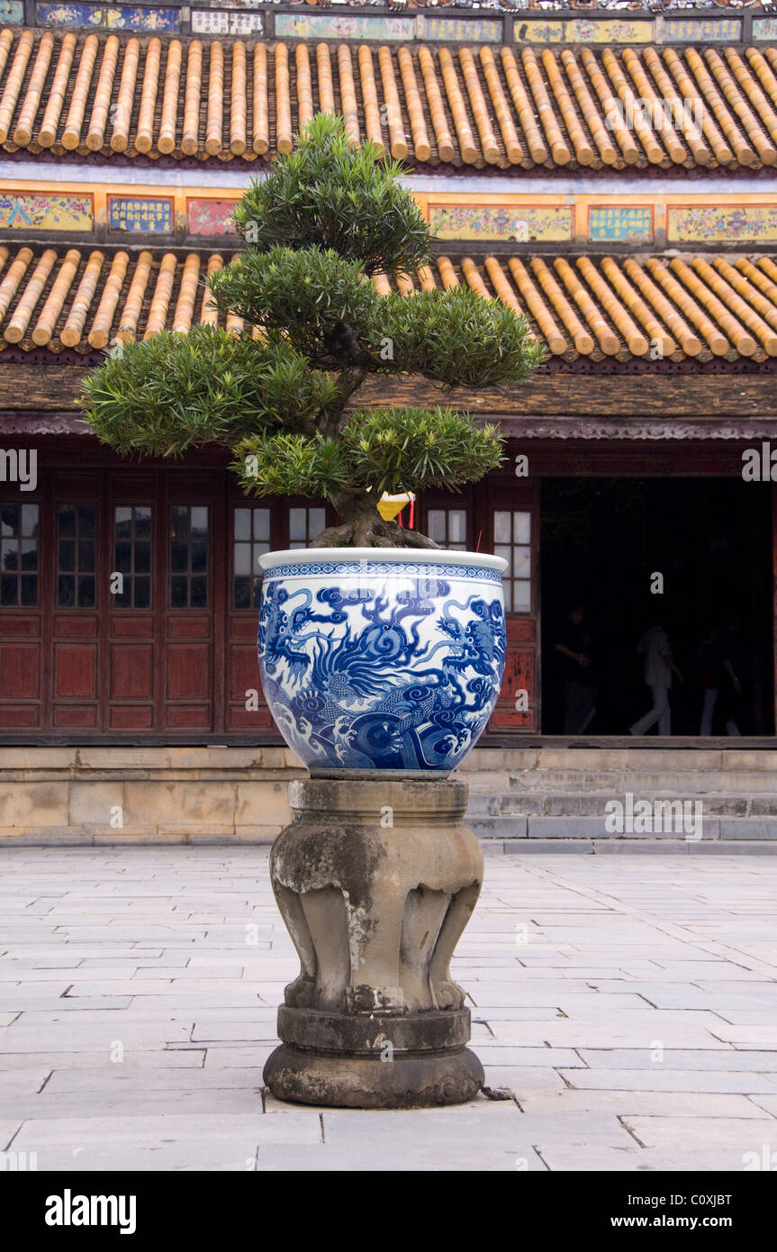 Asia, Vietnam, Da Nang. Antica capitale imperiale di Hue. Xvii secolo (Nguyen Dynasty) Royal cittadella di Hué, UNESCO. Foto Stock