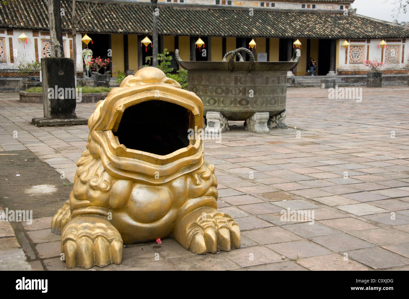 Asia, Vietnam, Da Nang. Antica capitale imperiale di Hue. Xvii secolo (Nguyen Dynasty) Royal la cittadella di Hue. Foto Stock