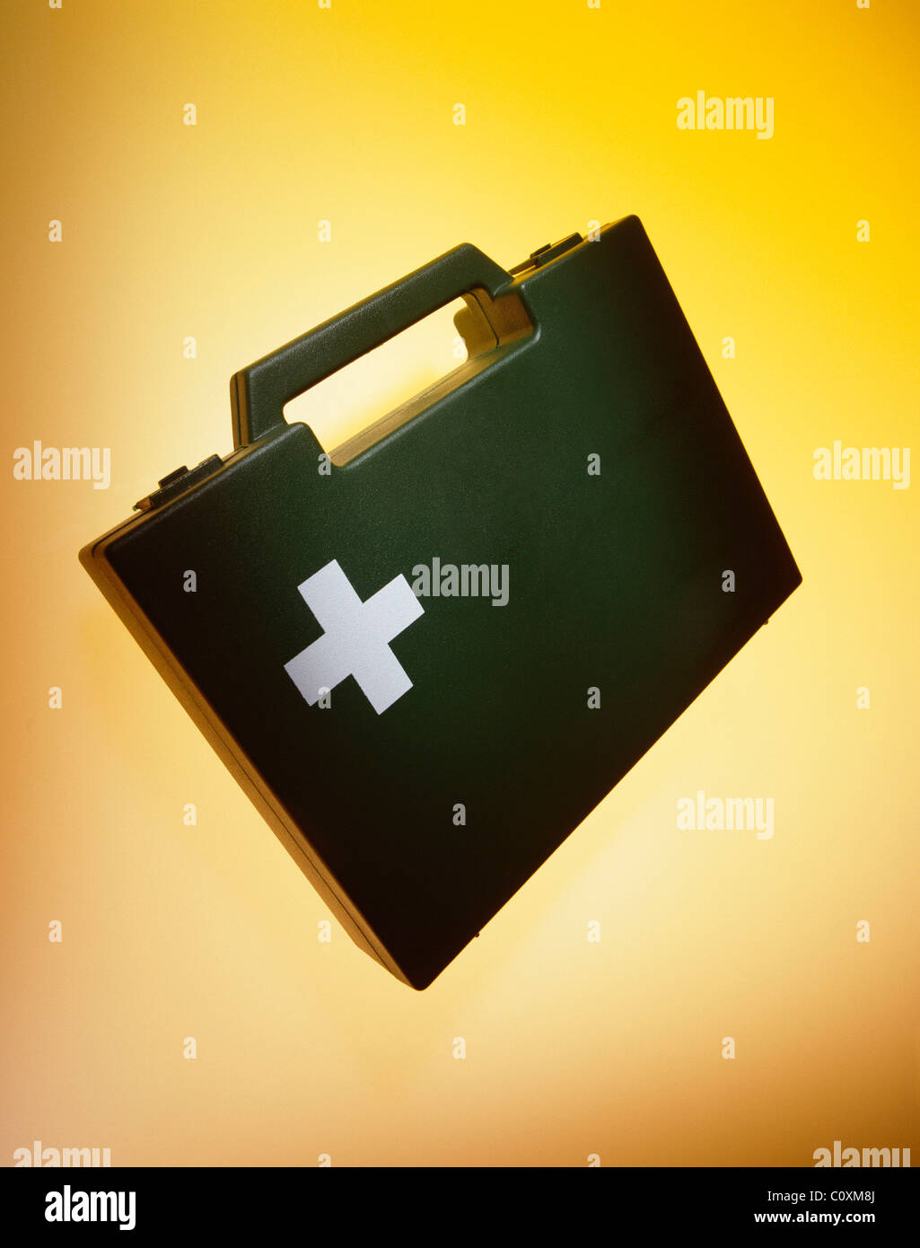 Cassetta di pronto soccorso Foto Stock