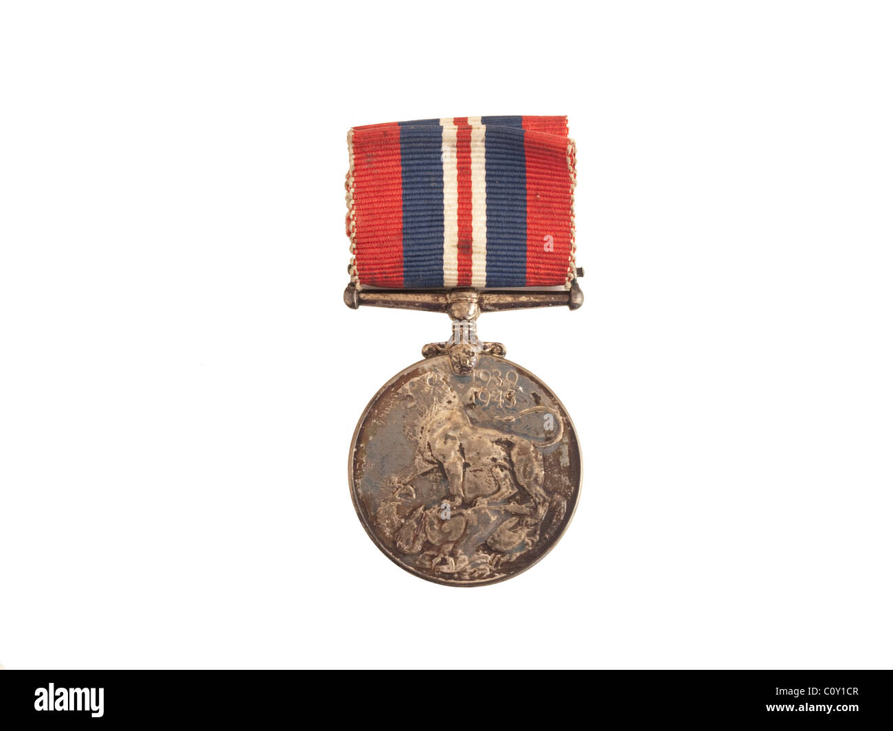 Canadian 'guerra Medal' premiato per tutto il personale di servizio durante la Seconda Guerra Mondiale. Foto Stock