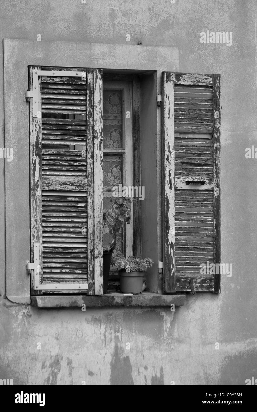 Dettaglio della Corsica Architettura, Francia Foto Stock