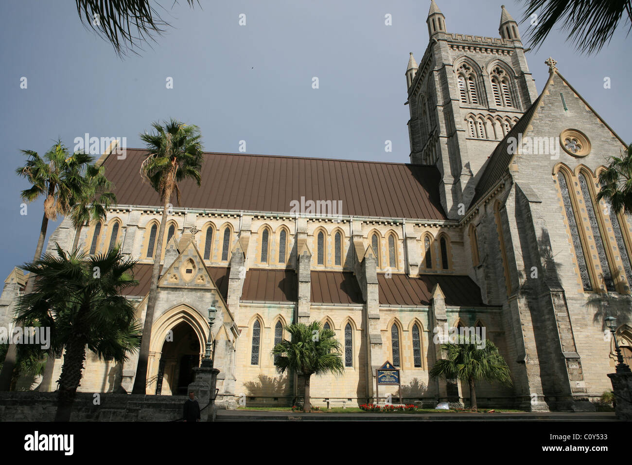 Scene in ed intorno a Hamilton Bermuda Foto Stock