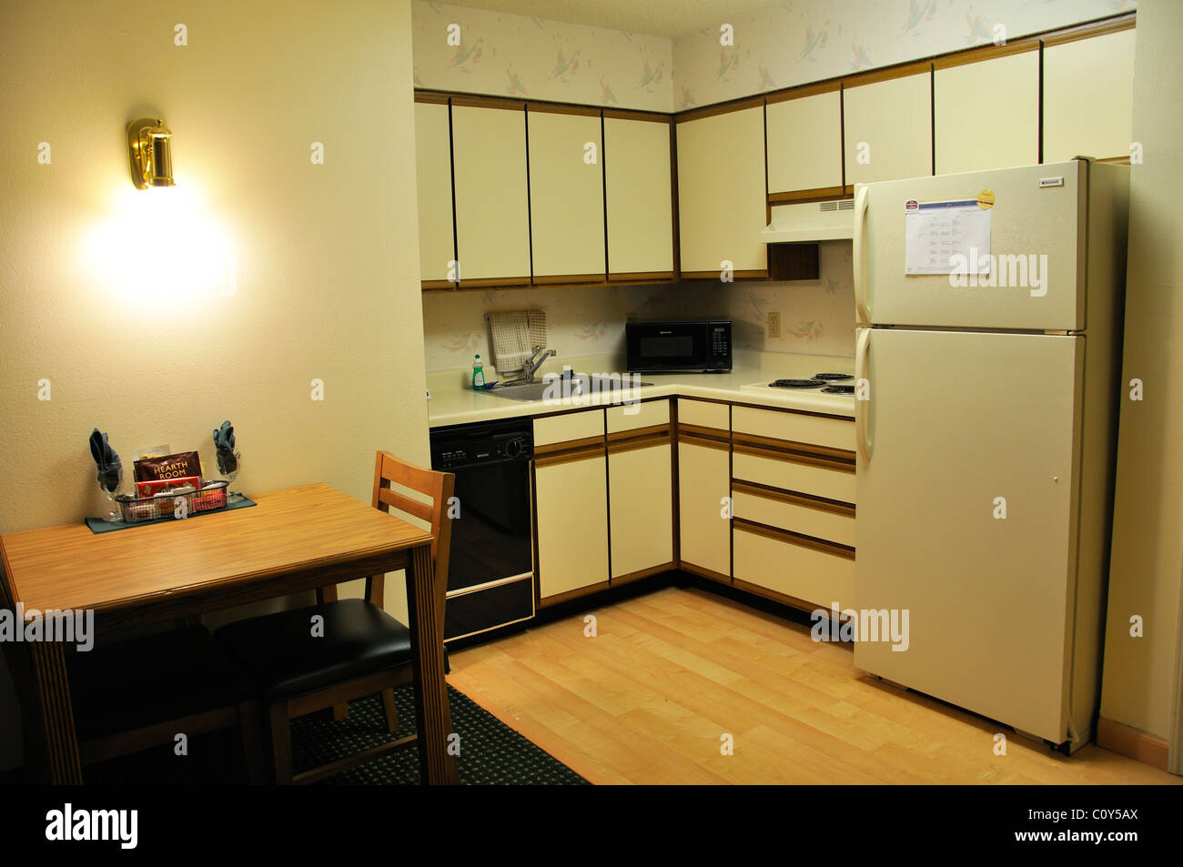 Cucina in Best Western Hotel Florida, Stati Uniti d'America Foto Stock