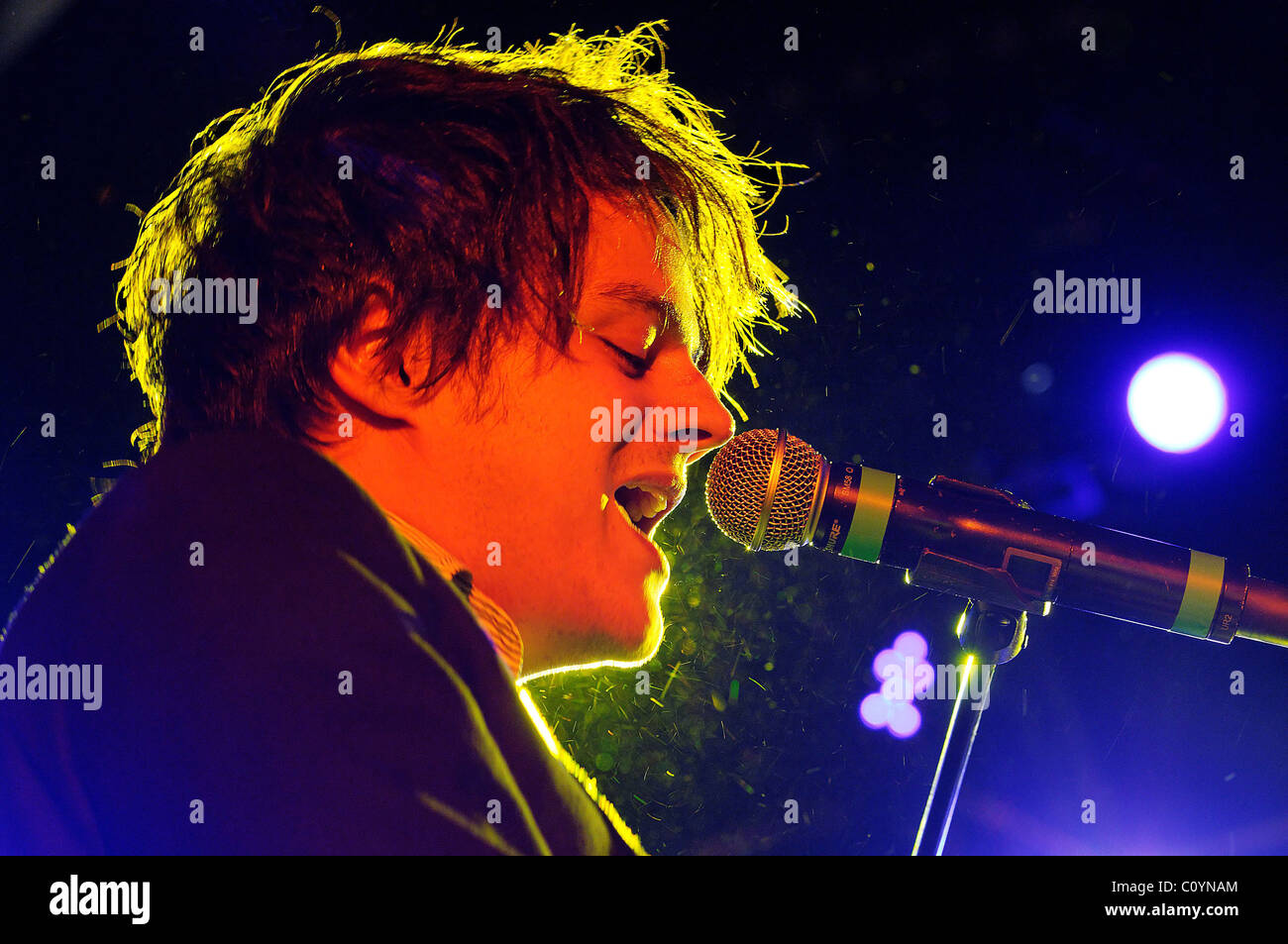 Jamie Cullum esegue al MIDEM evento musicale Cannes, Francia - 19.01.09 Pat Denton / Foto Stock