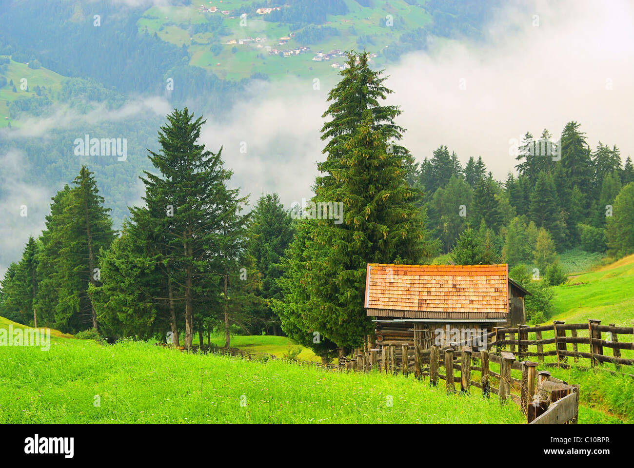 Almhütte - chalet 16 Foto Stock