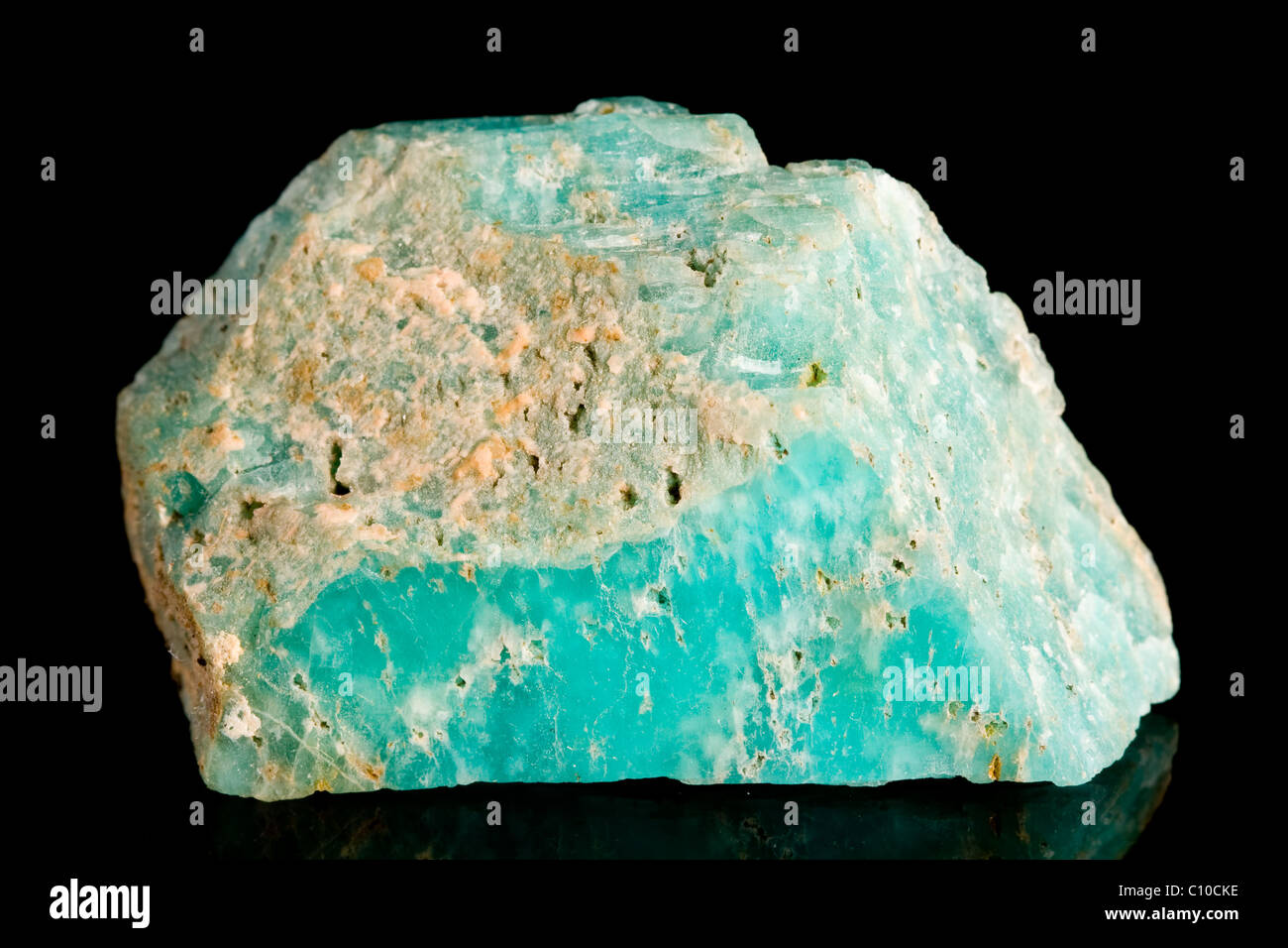 Amazonite (Amazon pietra); Irlanda Foto Stock