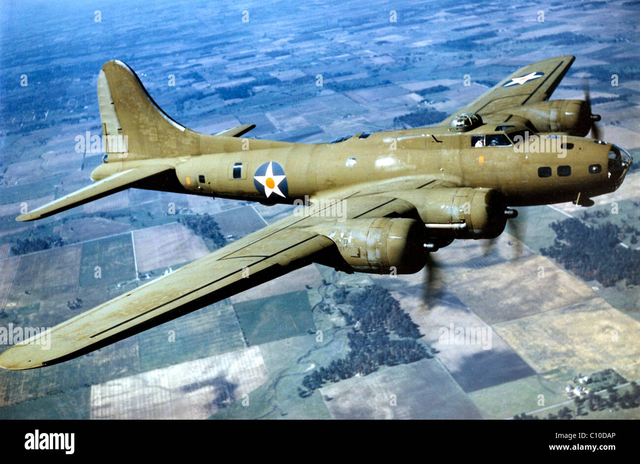 B-17 Flying Fortress, Boeing B-17 Flying Fortress Foto Stock