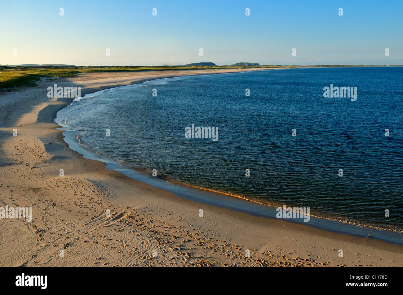 Pointe vecchio Harry, Plage de la Grande Echouerie, Ile de la Grande entree, Iles de la Madeleine, le isole della Maddalena, Québec Maritime Foto Stock