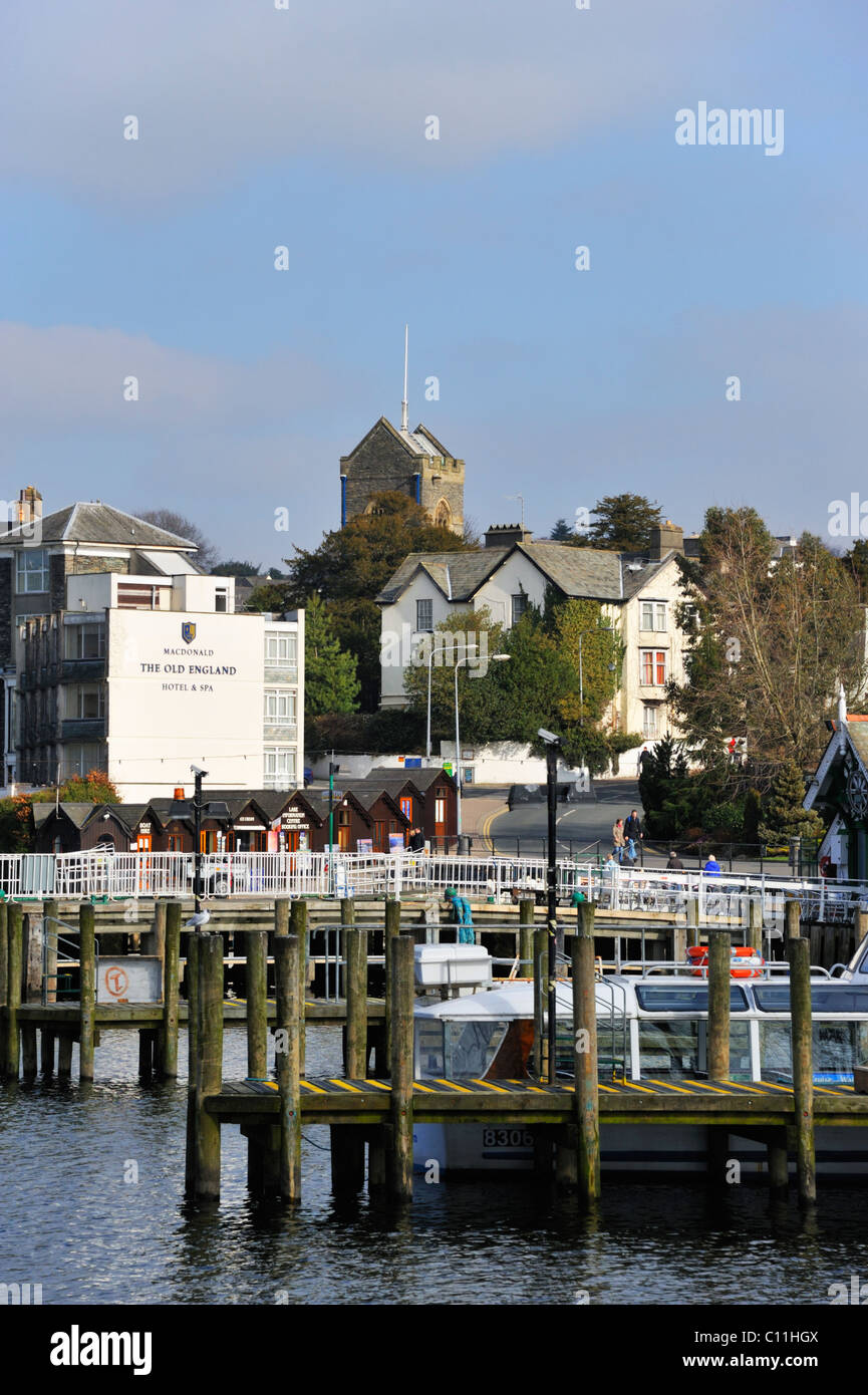 Bowness-on-Windermere, Parco Nazionale del Distretto dei Laghi, Cumbria, England, Regno Unito, Europa. Foto Stock