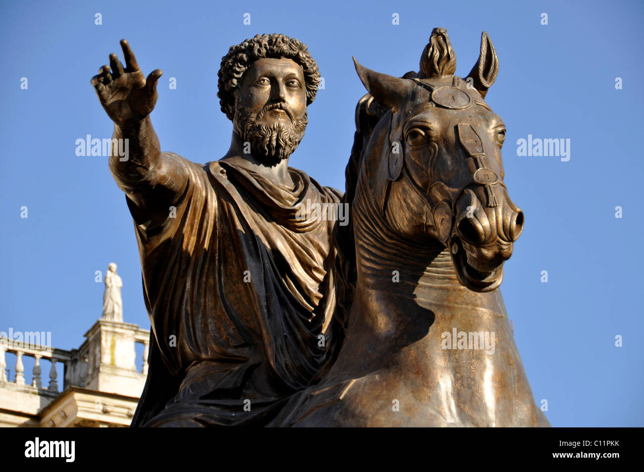 ROMA - Piazza del Campidoglio. Statua di Marco Aurelio. ( Bronzo antico. ), All Works