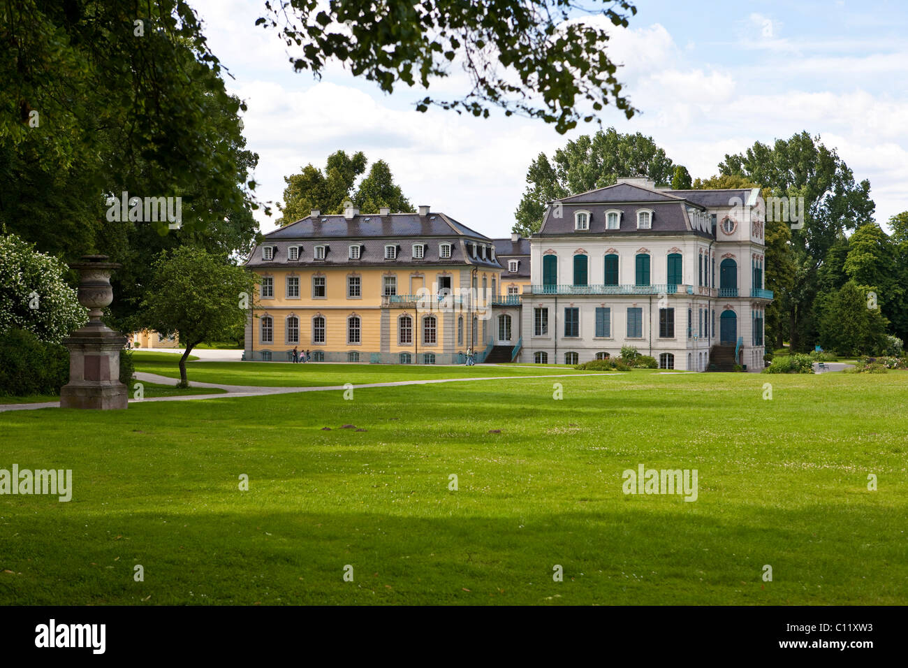 Lust- und Jagdschloss Wilhelmsthal, il piacere e il castello di caccia e residenza del landgravio d Hesse-Kassel Foto Stock