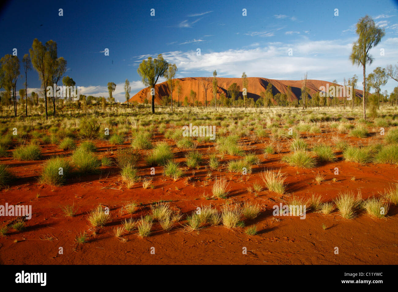 Ayers Rock, Uluru, Territorio del Nord, l'Australia Foto Stock