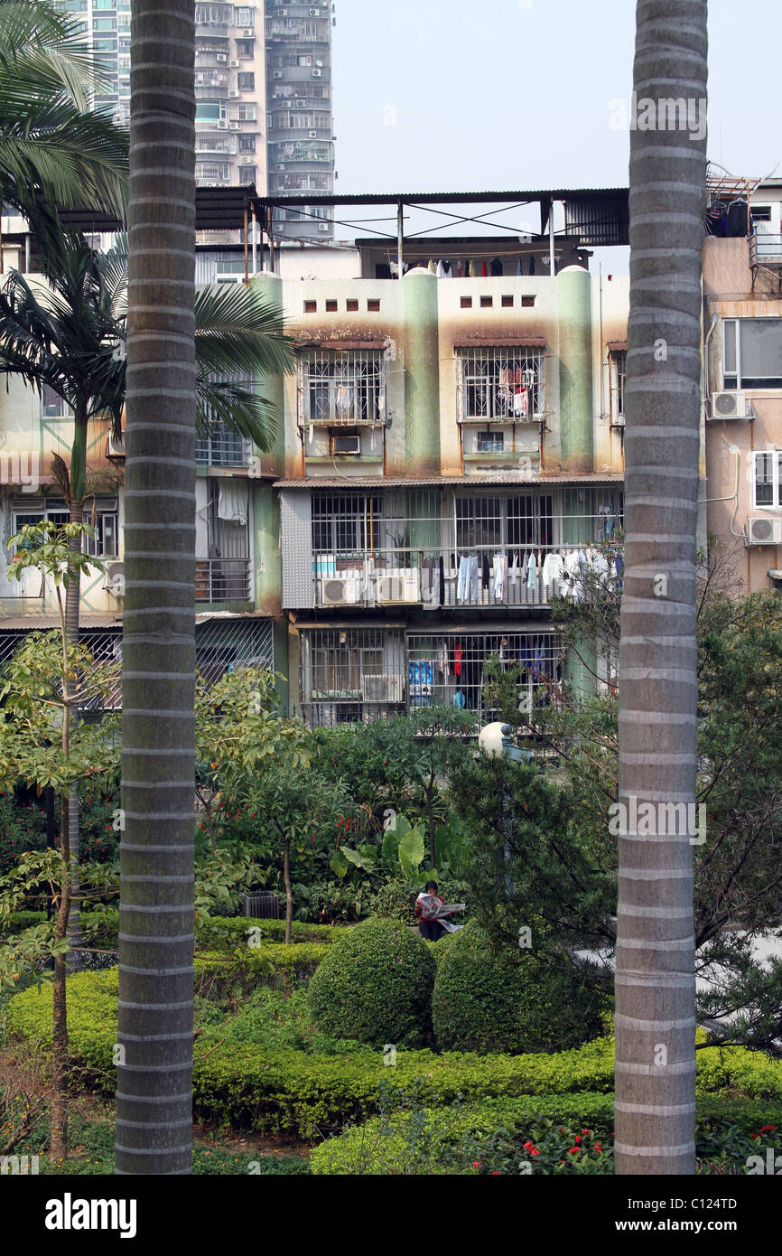 Alloggiamento in Macau, Cina Foto Stock