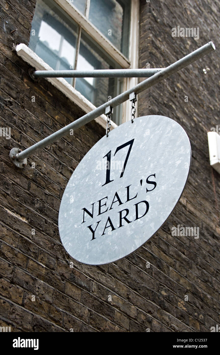 17 Neal's Yard, Londra Foto Stock