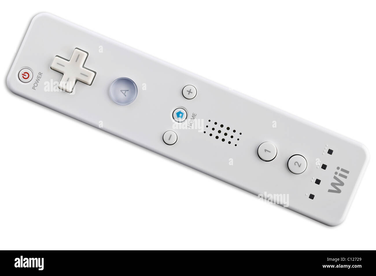 Wii Remote, Wiimote, controller per Nintendo Wii console Foto Stock