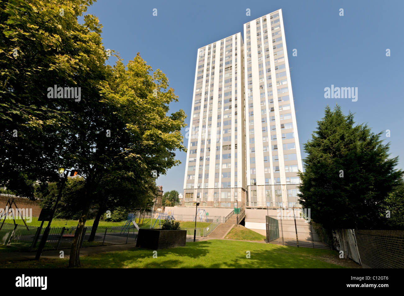 Burnham House torri, Swiss Cottage, Londra Foto Stock