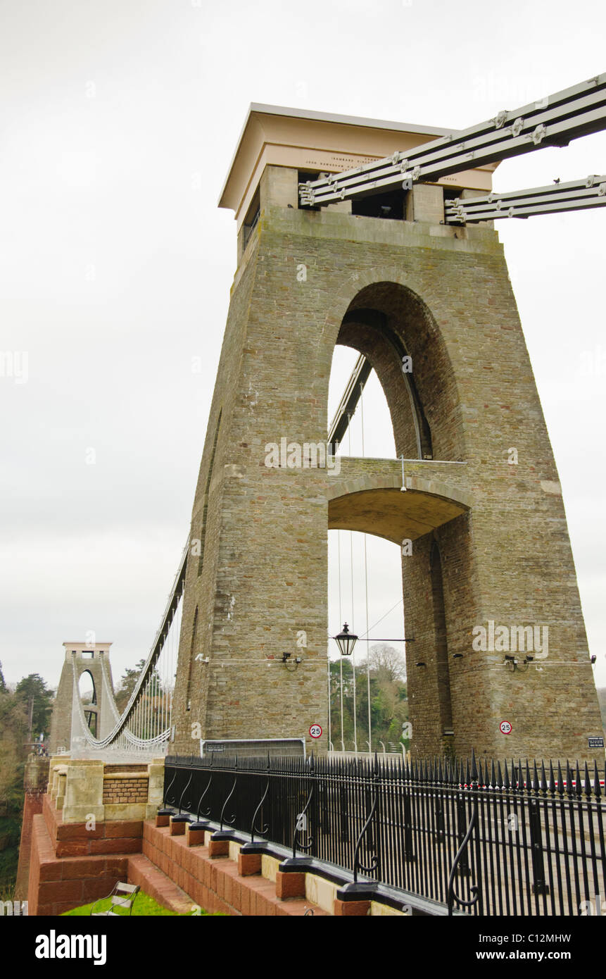 Regno Unito, Bristol, Cliffton ponte di sospensione Foto Stock