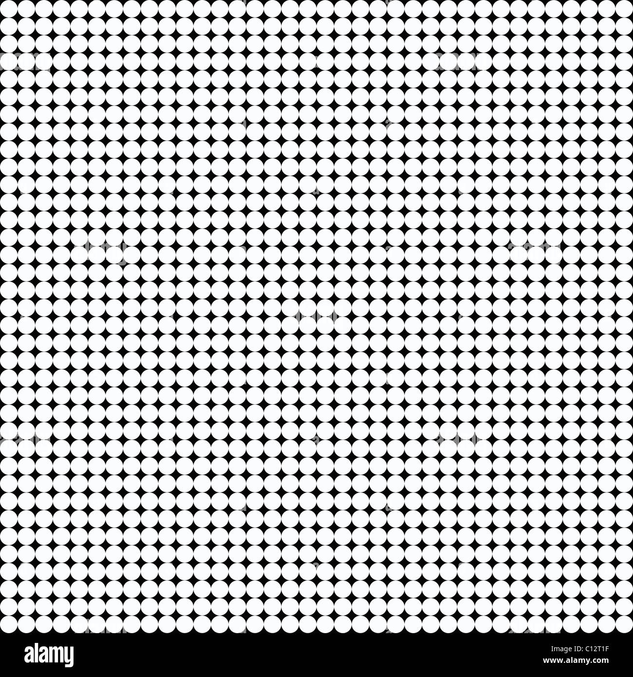 Seamless pattern di sfondo in bianco e nero Foto Stock