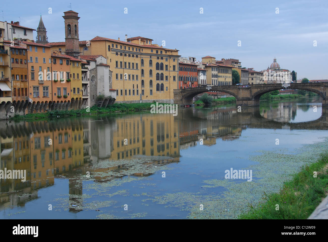 Firenze, Italia, fiume Arno Foto Stock