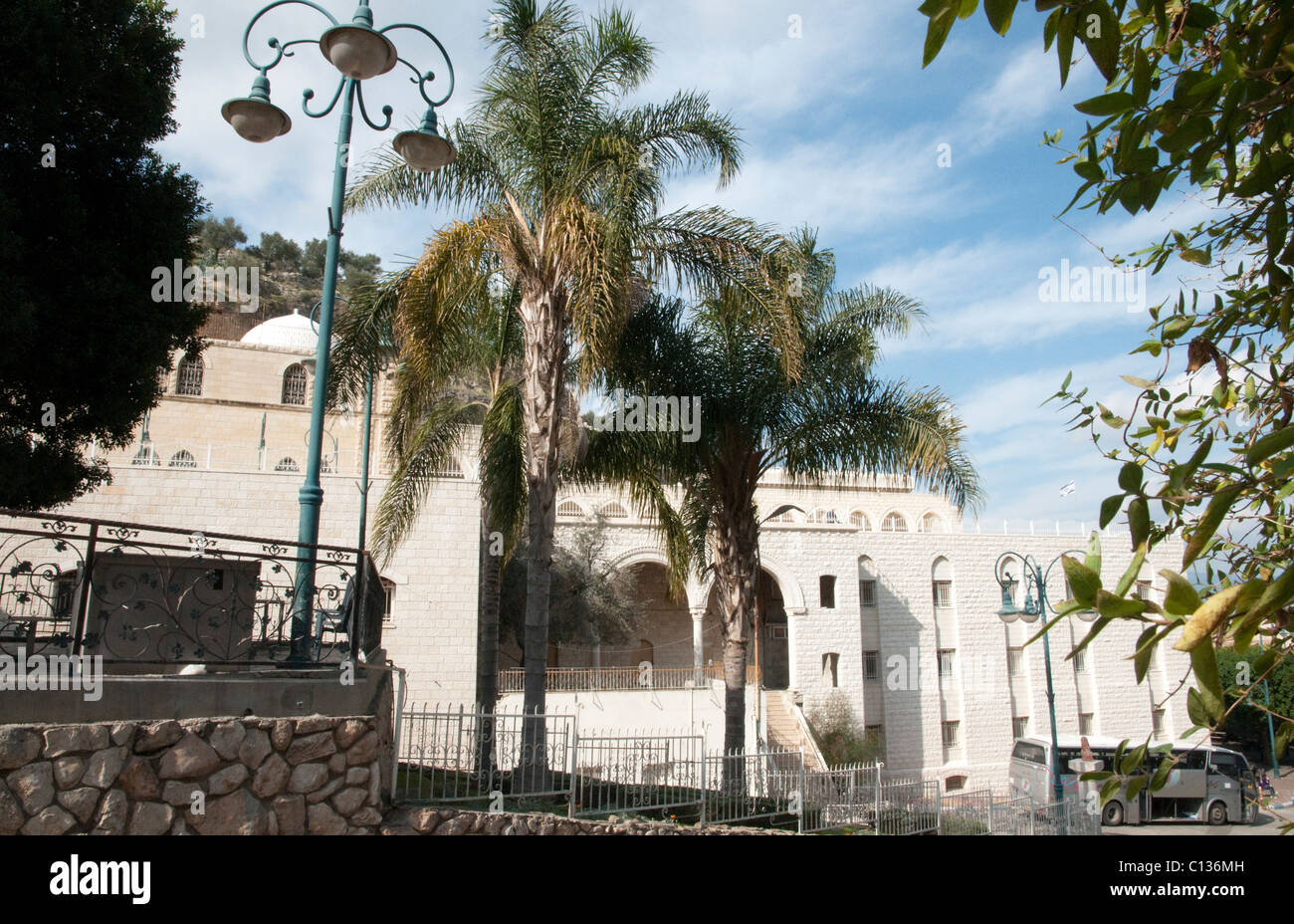 Israele, la Bassa Galilea. Nabi Shueib, Ietro la tomba del sito sacro dei drusi Foto Stock