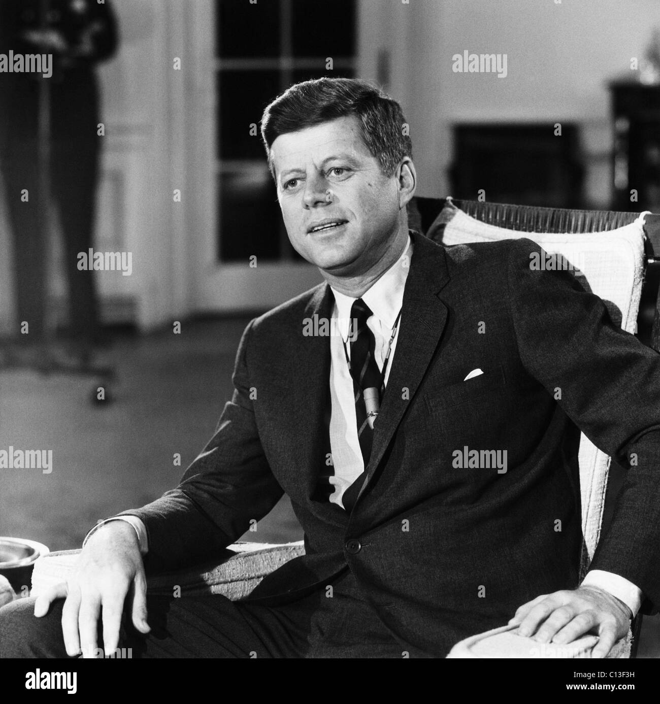 Il presidente John F. Kennedy, ca. 1960-63 Foto Stock
