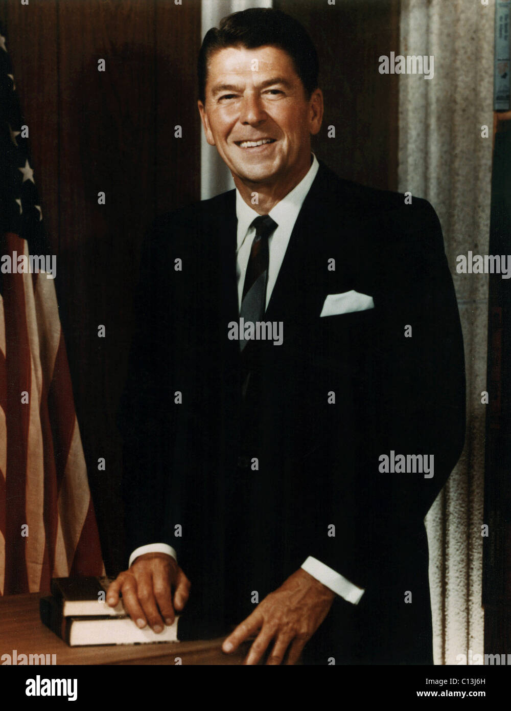 Ronald Reagan Foto Stock