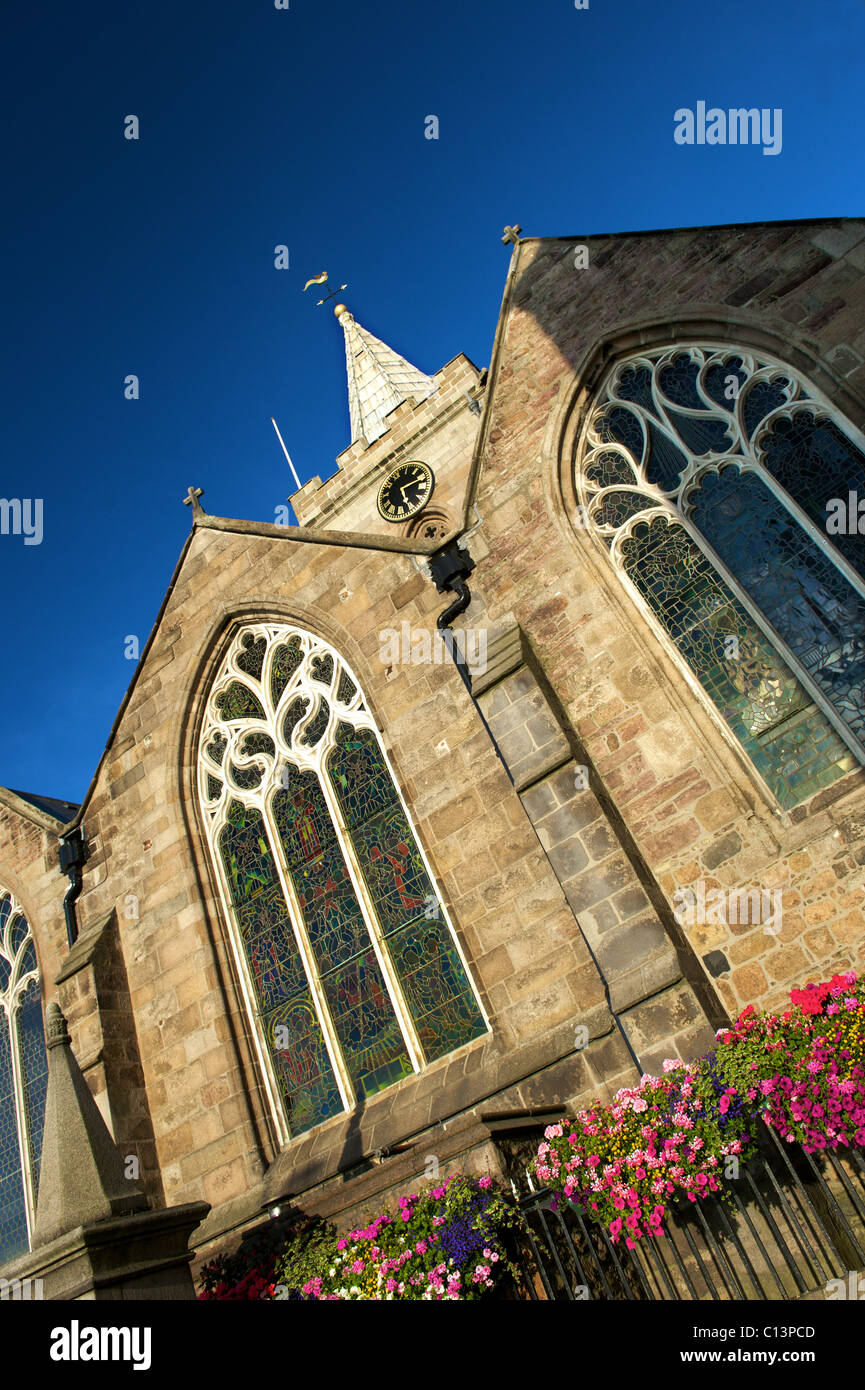Chiesa Parrocchiale,St.Trinty,San Peter Port,città Chiesa,Guernsey,Isole del Canale. Foto Stock