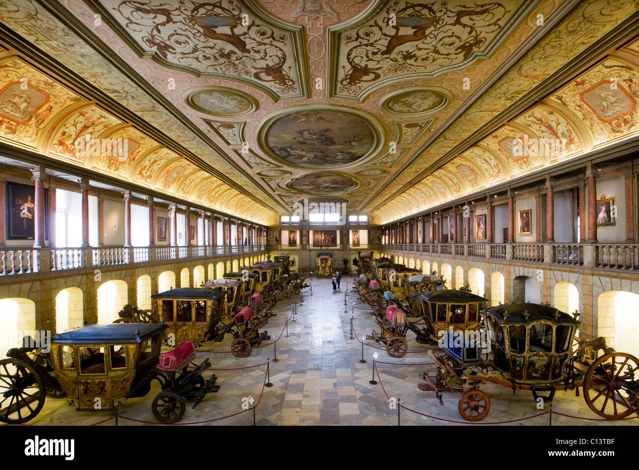 Il Pullman Museum, la più bella collezione nel mondo, Belem, Lisbona, Portogallo Foto Stock