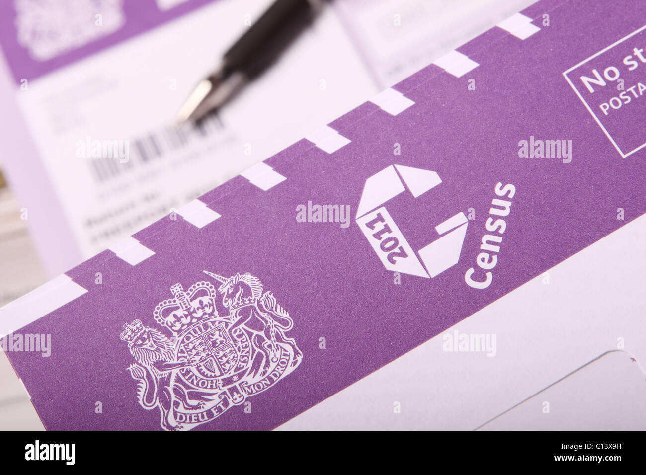 Censimento 2011 Foto Stock