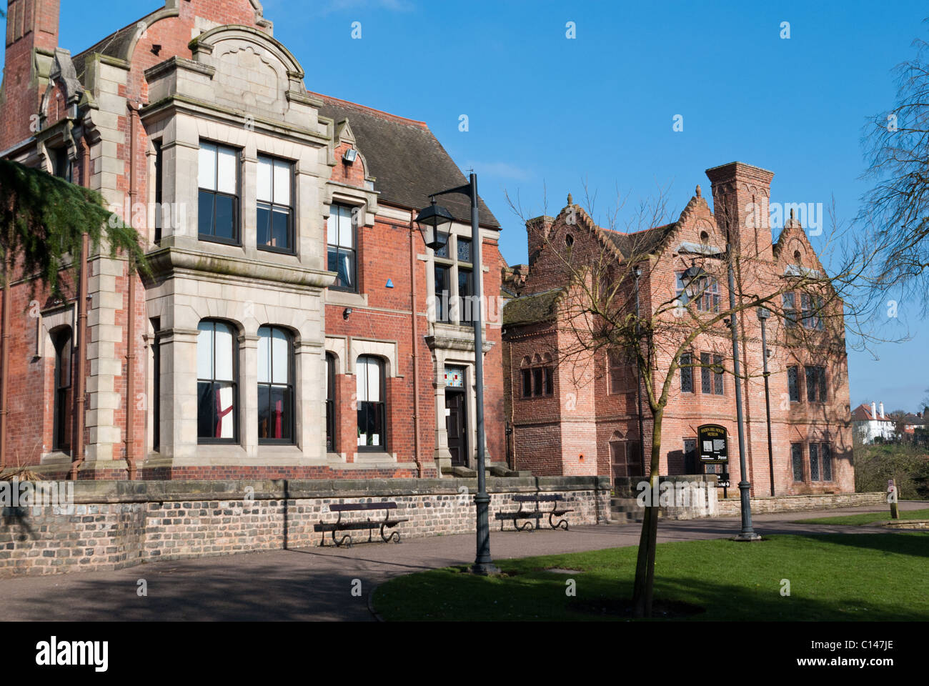 Haden Hill House e Parco in rowley regis, Sandwell, West Midlands Foto Stock