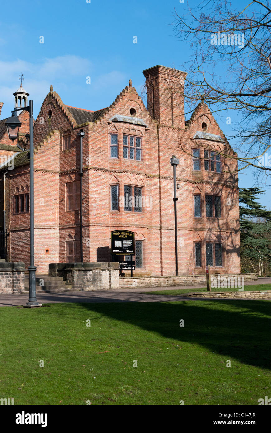 Haden Hill House e Parco in rowley regis, Sandwell, West Midlands Foto Stock