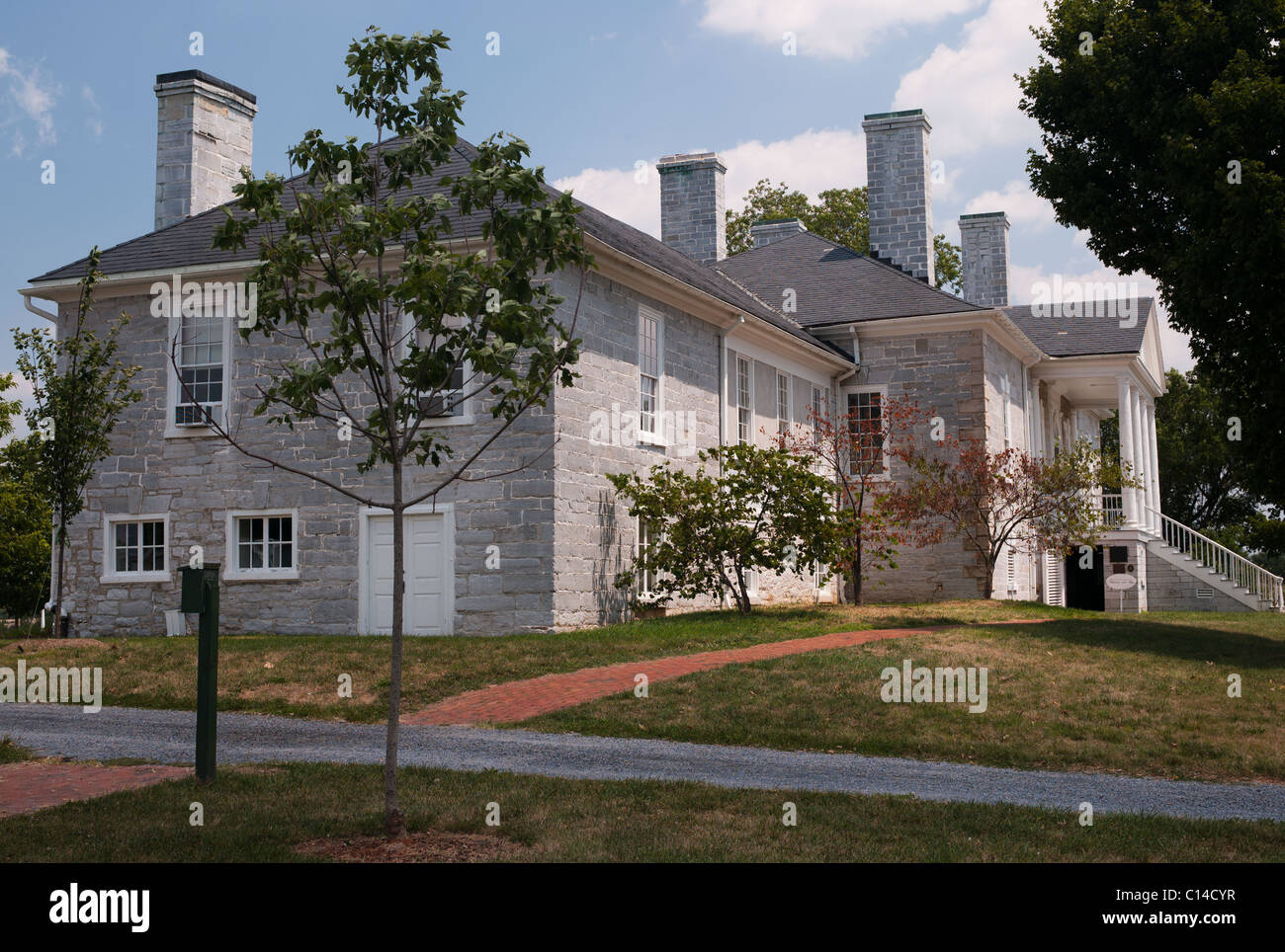 PLANTATION Cedar Creek STATI UNITI D'AMERICA VIRGINIA Foto Stock