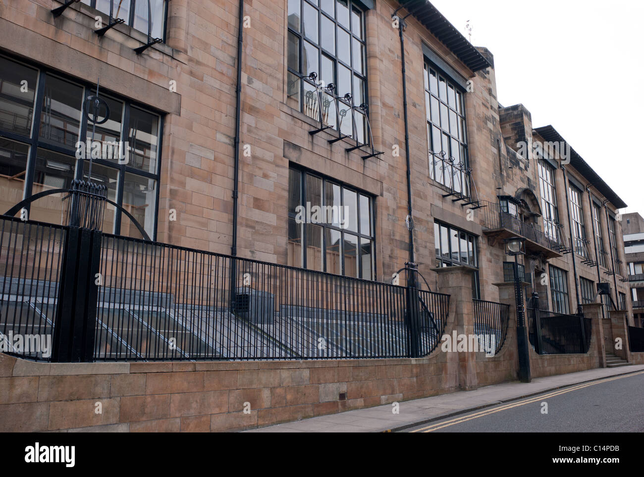 Scuola d' arte di Glasgow Glasgow Scotland Regno Unito Foto Stock