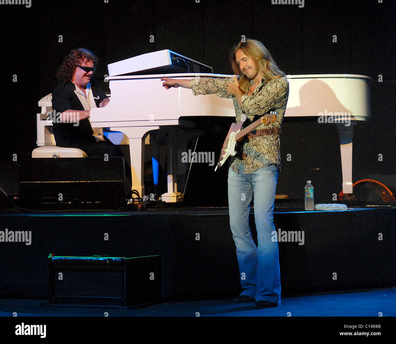 Billy Powell performing live a Pompano Beach Pompano Beach, Florida - 14.04.07 Foto Stock