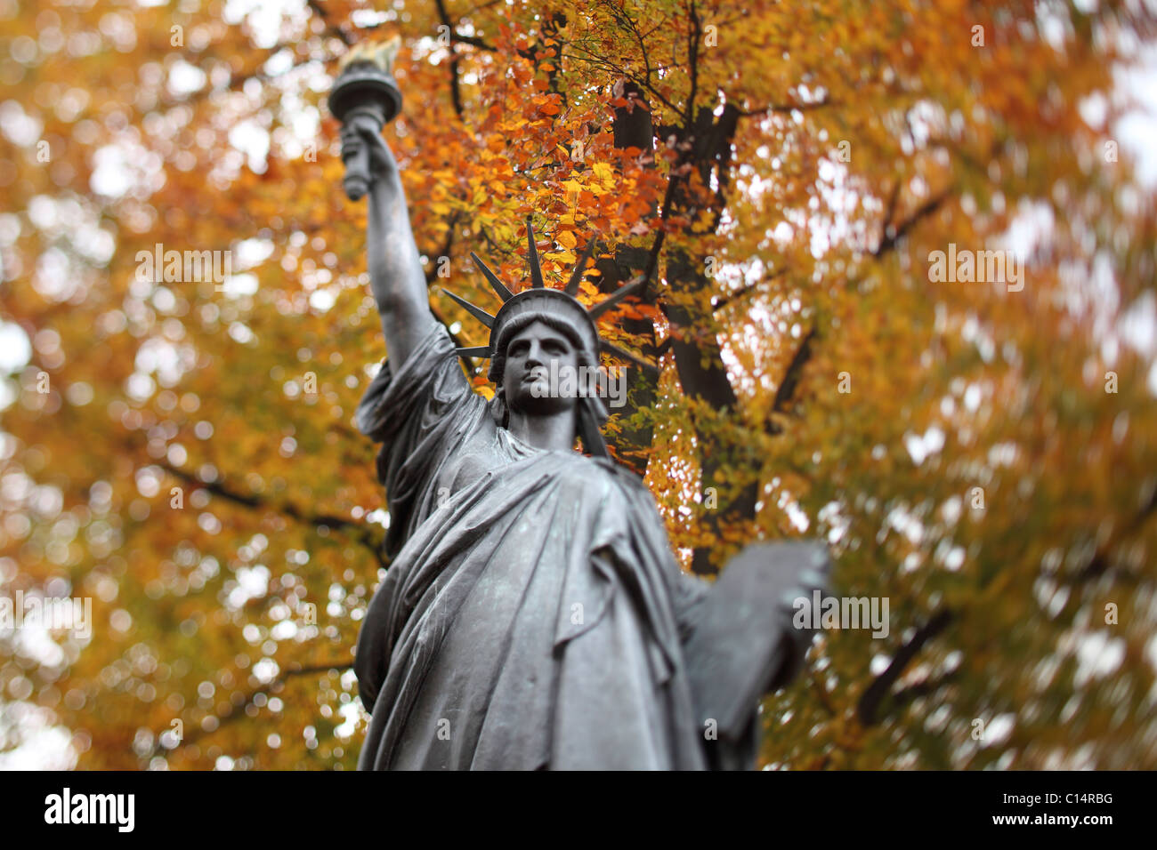 Statua della Libertà a Parigi Foto Stock