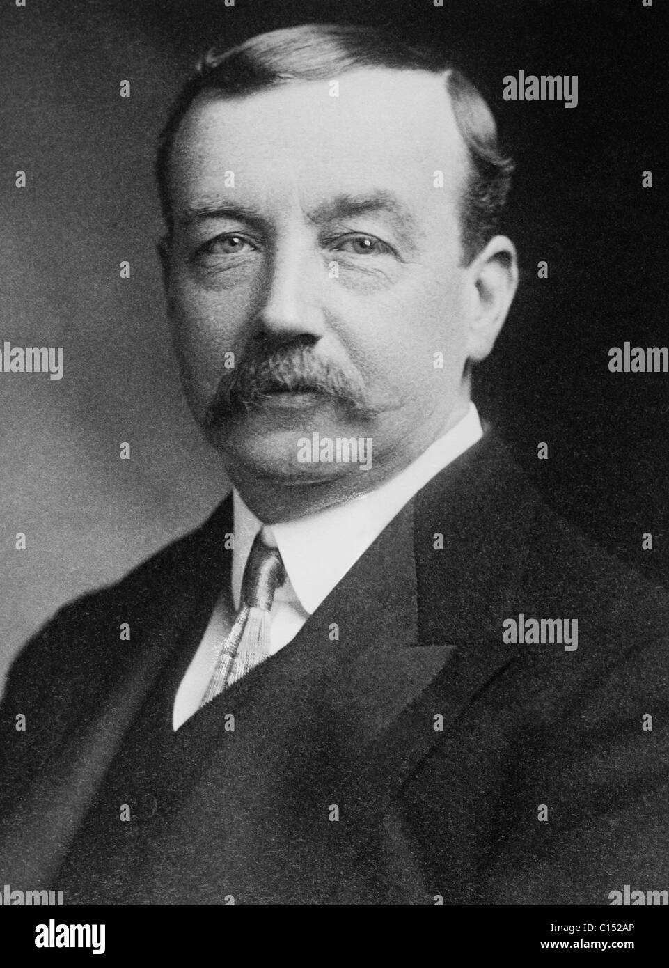 Vintage foto ritratto circa 1910s di manodopera britannica politico Arthur Henderson (1863 - 1935) - Il vincitore del Premio Nobel per la Pace nel 1934. Foto Stock