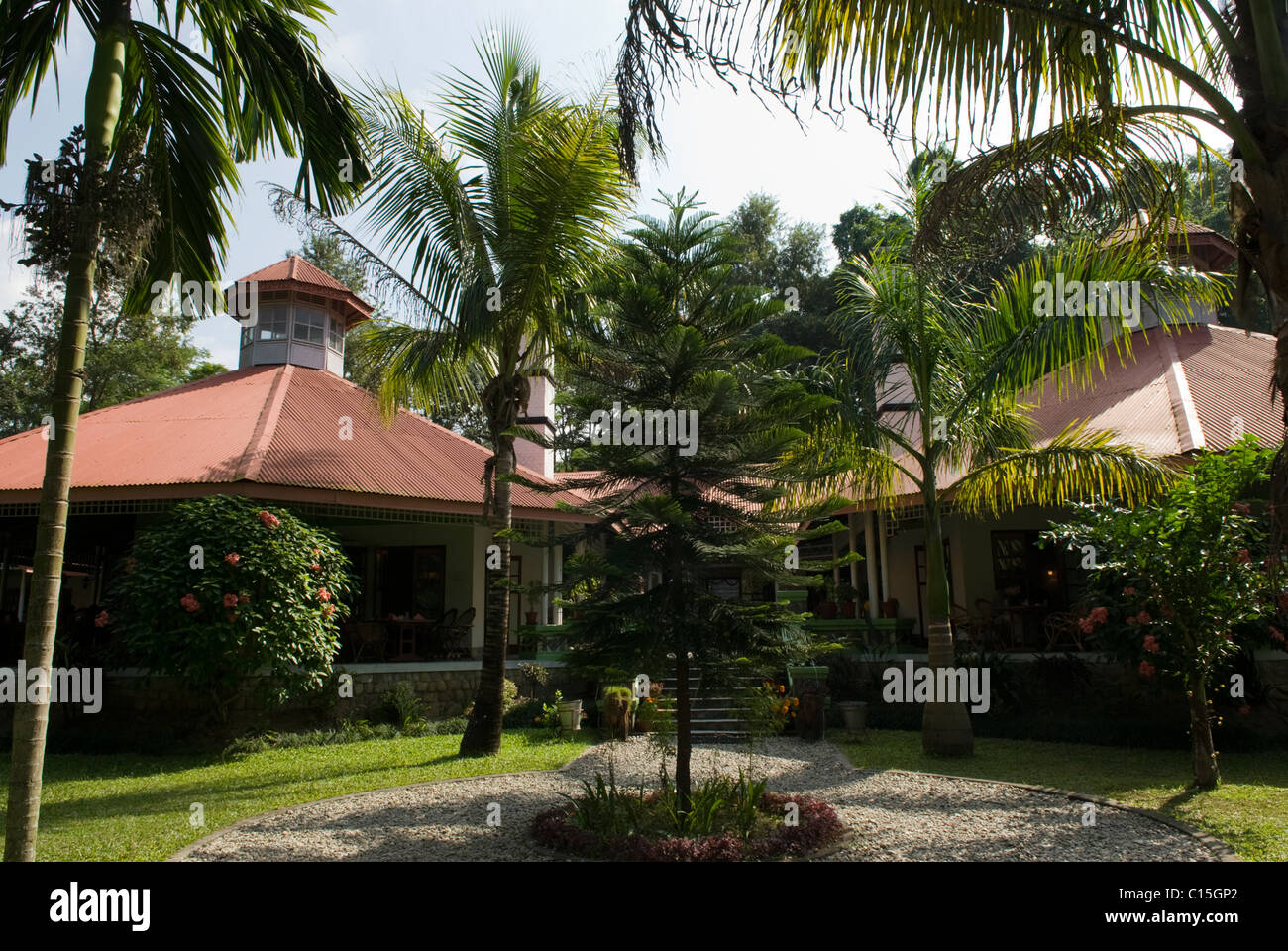Il River Side Springs Resort, Kurintar, Chitwan, Nepal. Foto Stock