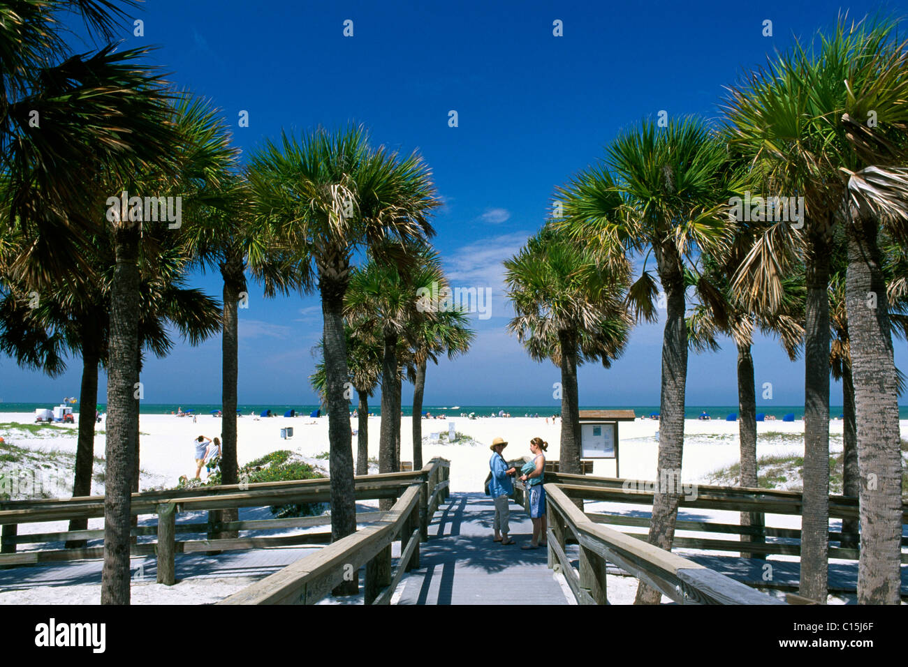 Clearwater Beach, San Pietroburgo, Florida, Stati Uniti d'America Foto Stock