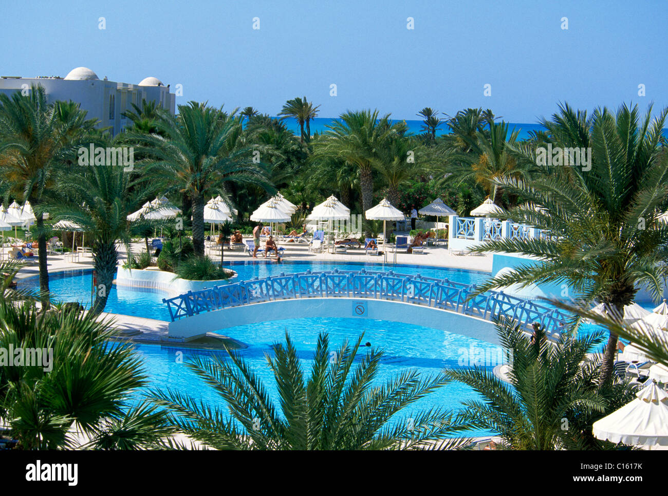 Yadis Djerba Golf Hotel Sidi Mahres, Djerba, Tunisia, Africa Foto Stock