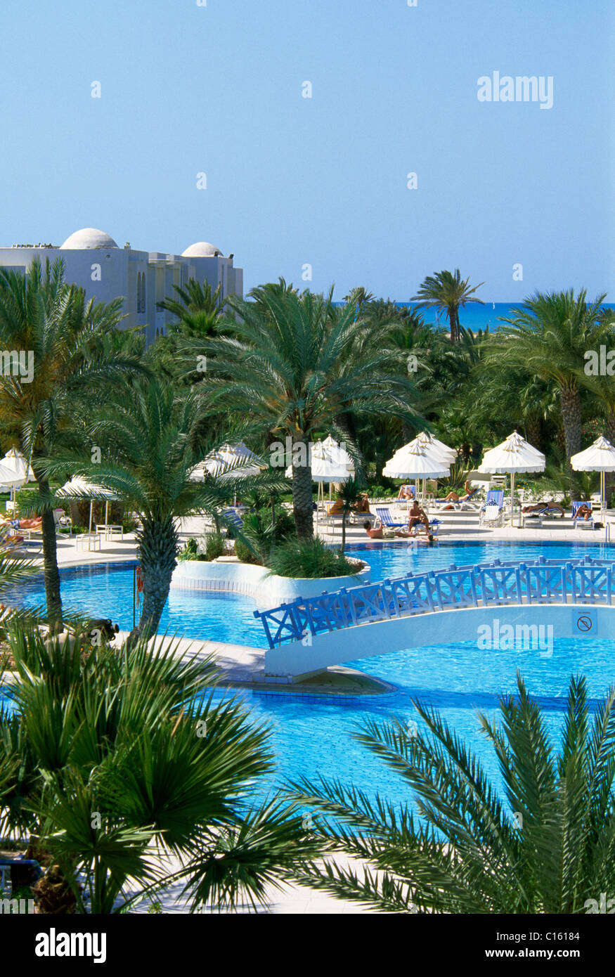 Yadis Djerba Golf Hotel Sidi Mahres, Djerba, Tunisia, Africa Foto Stock