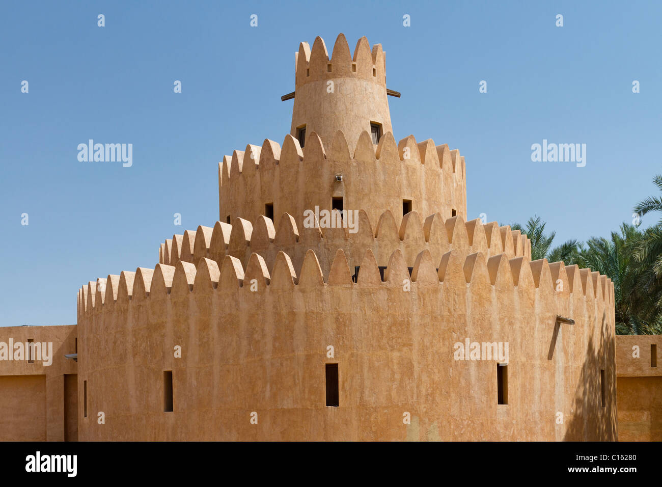 L'Al Ain Palace Museum di Al Ain, Abu Dhabi Emirato, UAE. Foto Stock