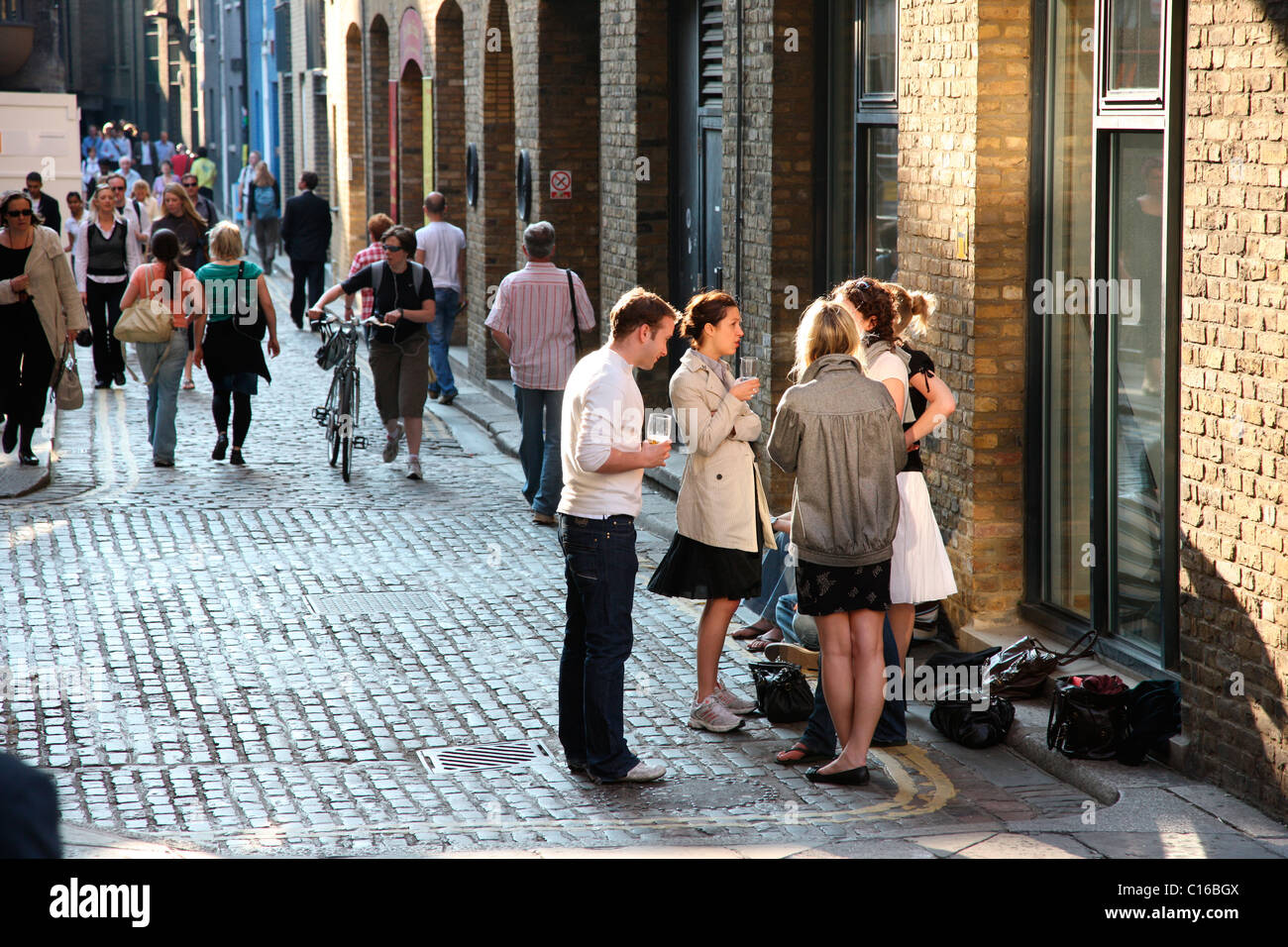 La vita di strada, Londra, Inghilterra, Gran Bretagna, Europa Foto Stock