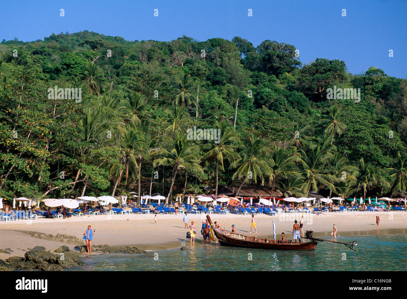 Apprendere a cantare, Phuket, Thailandia, Asia Foto Stock