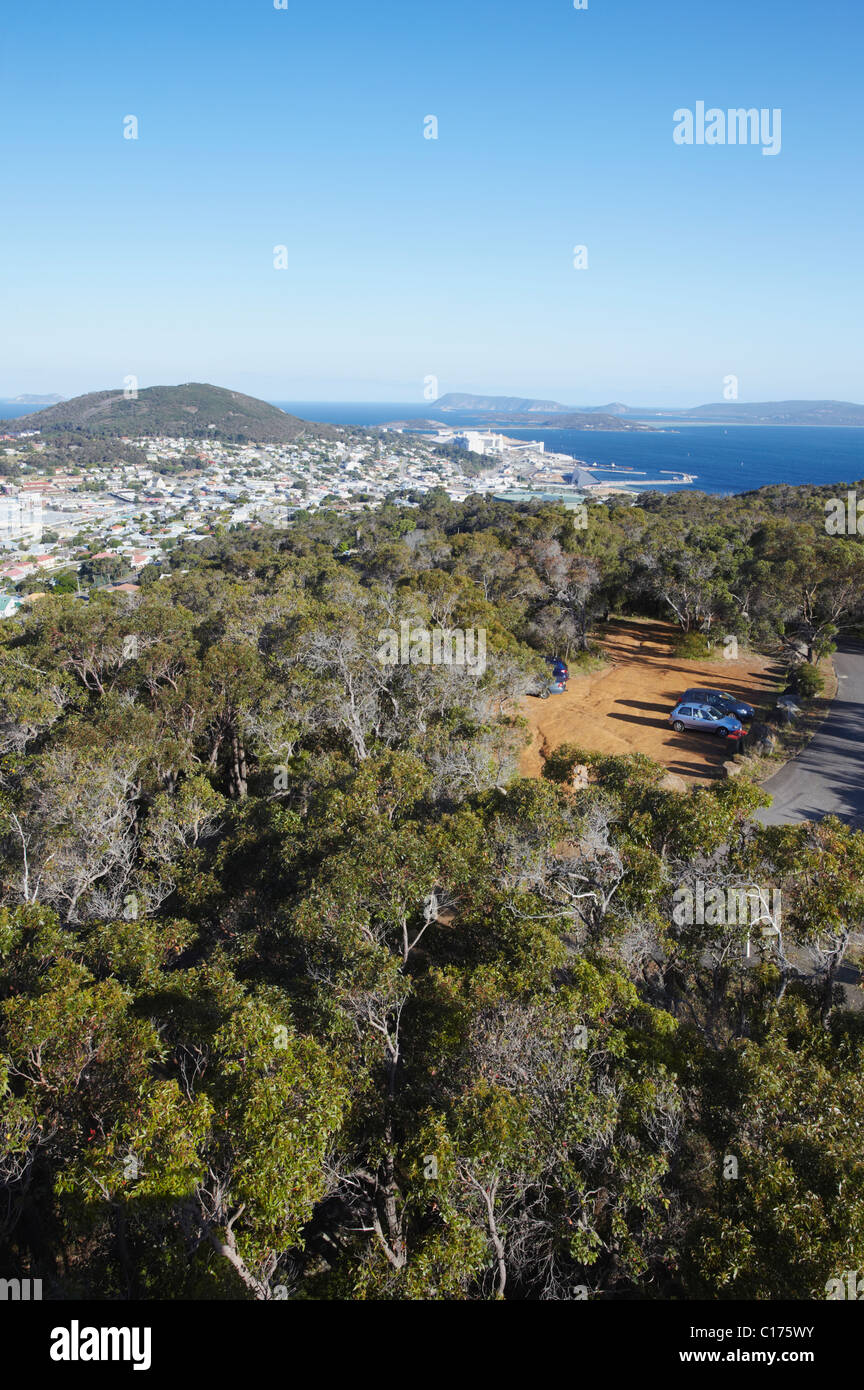 Vista di Albany dal Monte Melville, Albany, Australia occidentale, Australia Foto Stock
